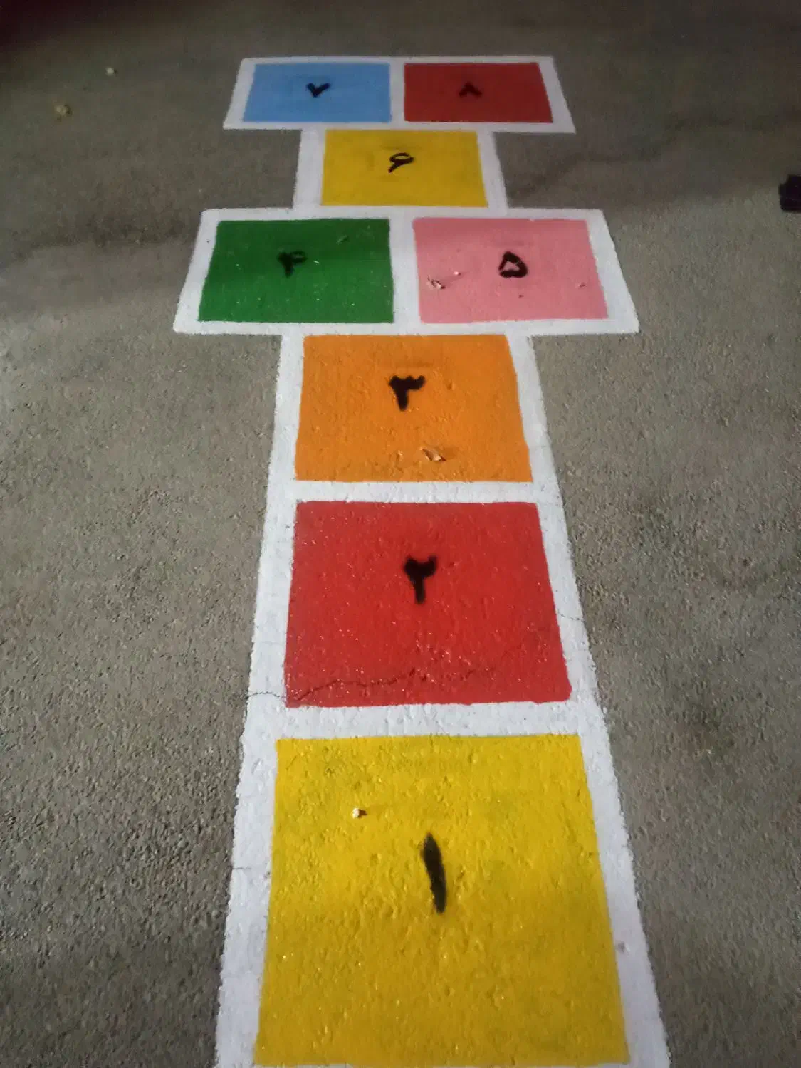 بازی های حیاط پویا. خط کشی زمین جایگاه دانش آموز|خدمات پیشه و مهارت|مشهد, کوی سیدی|دیوار