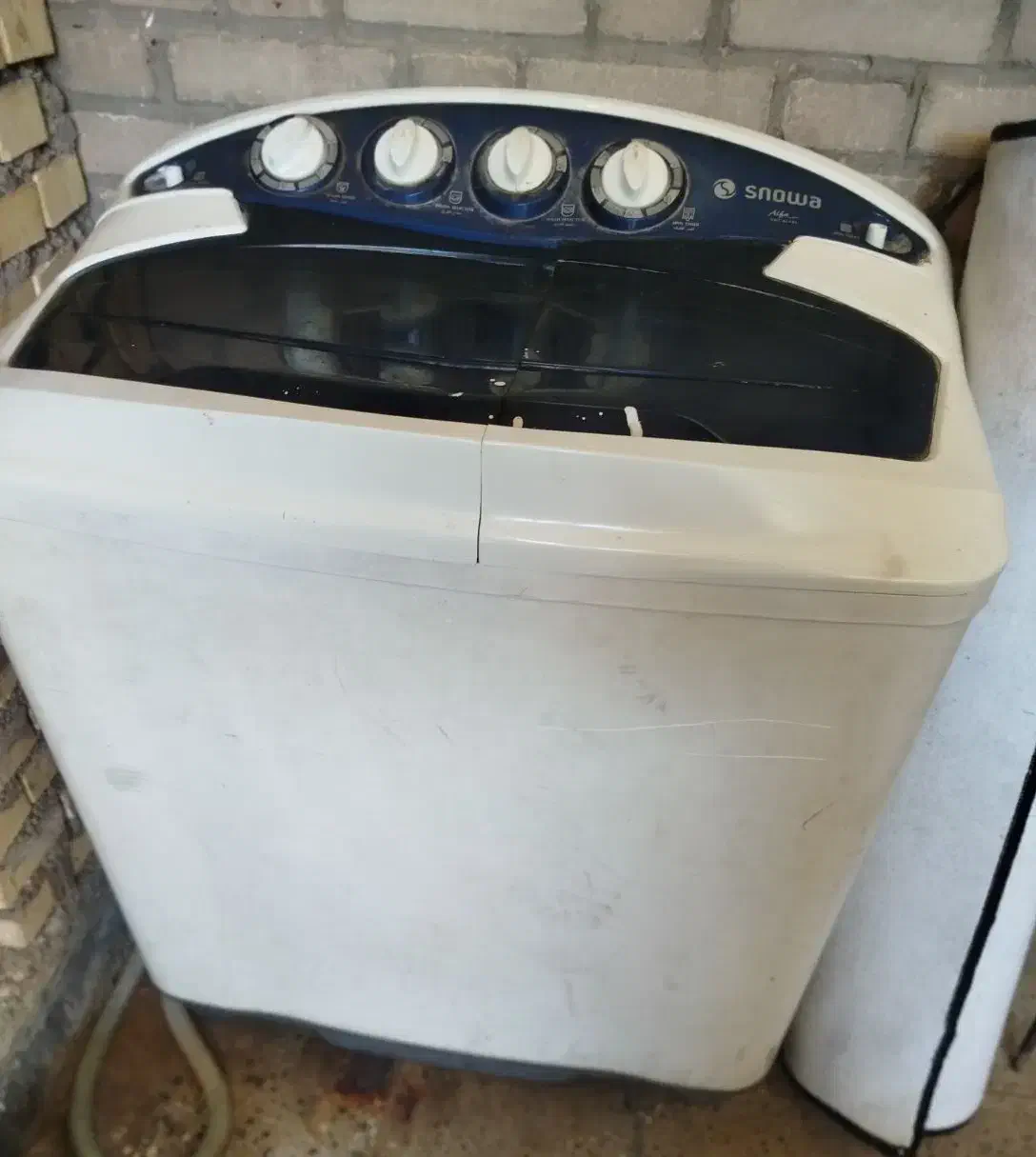 ماشین لباسشویی ۹/۵کیلویی مارک اسنوا|ماشین لباسشویی و خشک‌کن لباس|شوشتر, |دیوار