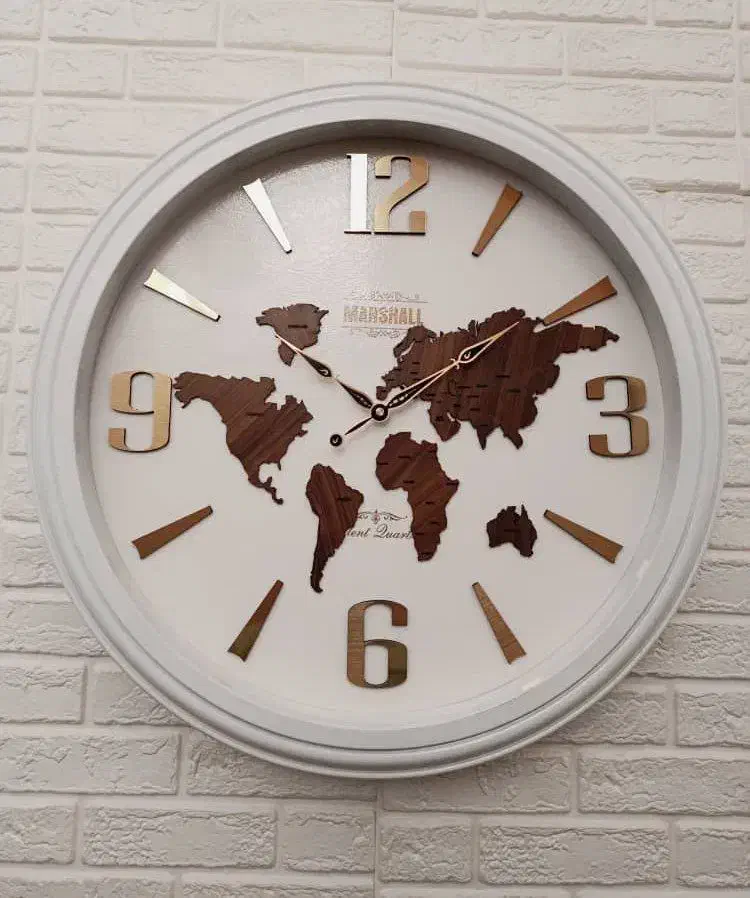 ساعت گرد دیواری|ساعت دیواری و تزئینی|ساری, |دیوار