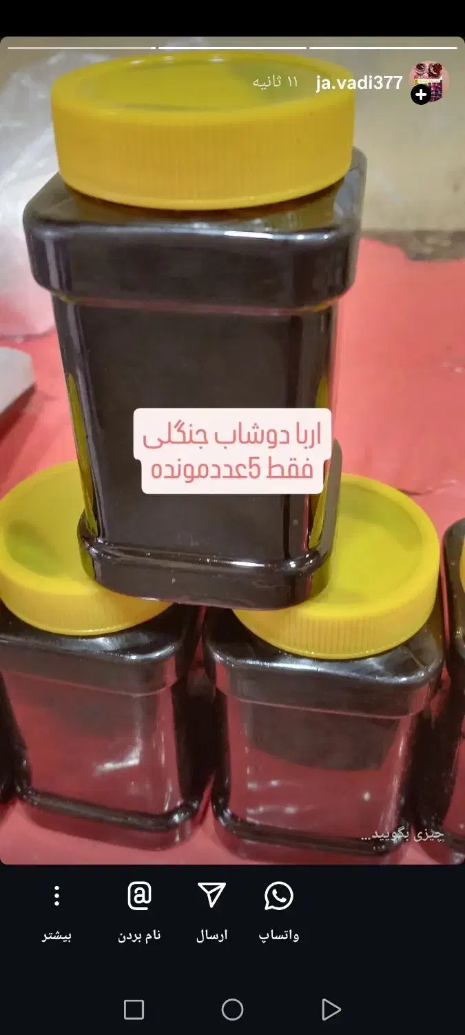 اربا دوشاب جنگلی|خوردنی و آشامیدنی|چابکسر, |دیوار