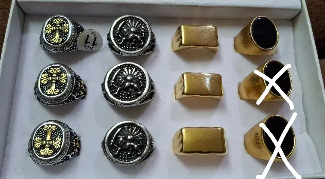 انگشتر استیل ۳۱۶ مردانه|بدلیجات|لاهیجان, شیشه گران|دیوار