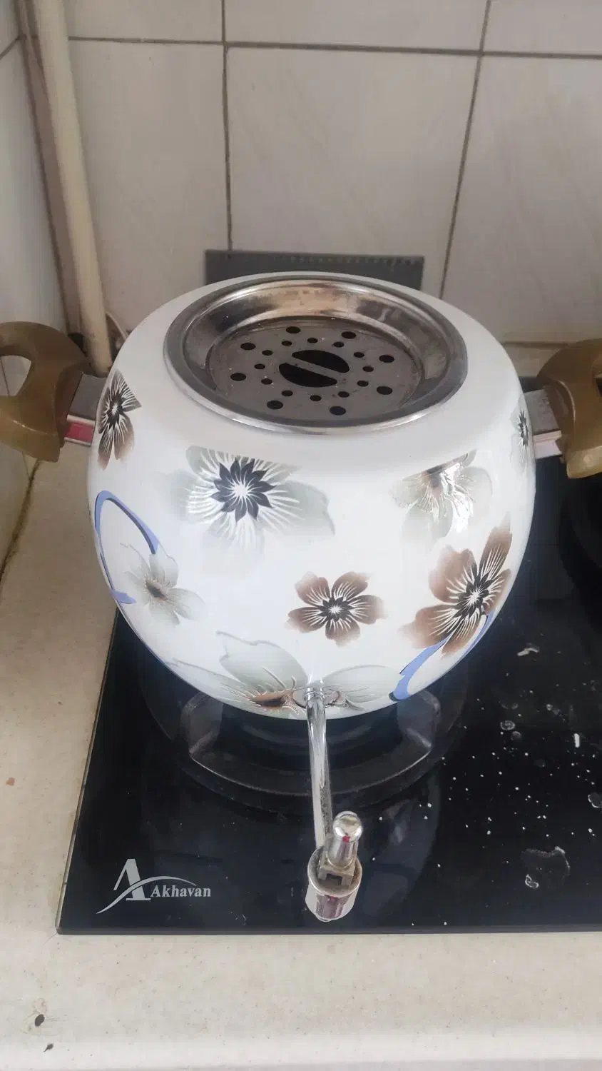 کتری قوری لعابی|قوری، کتری، قهوه‌ساز دستی|تهران, گلستان (شهرک راه آهن)|دیوار