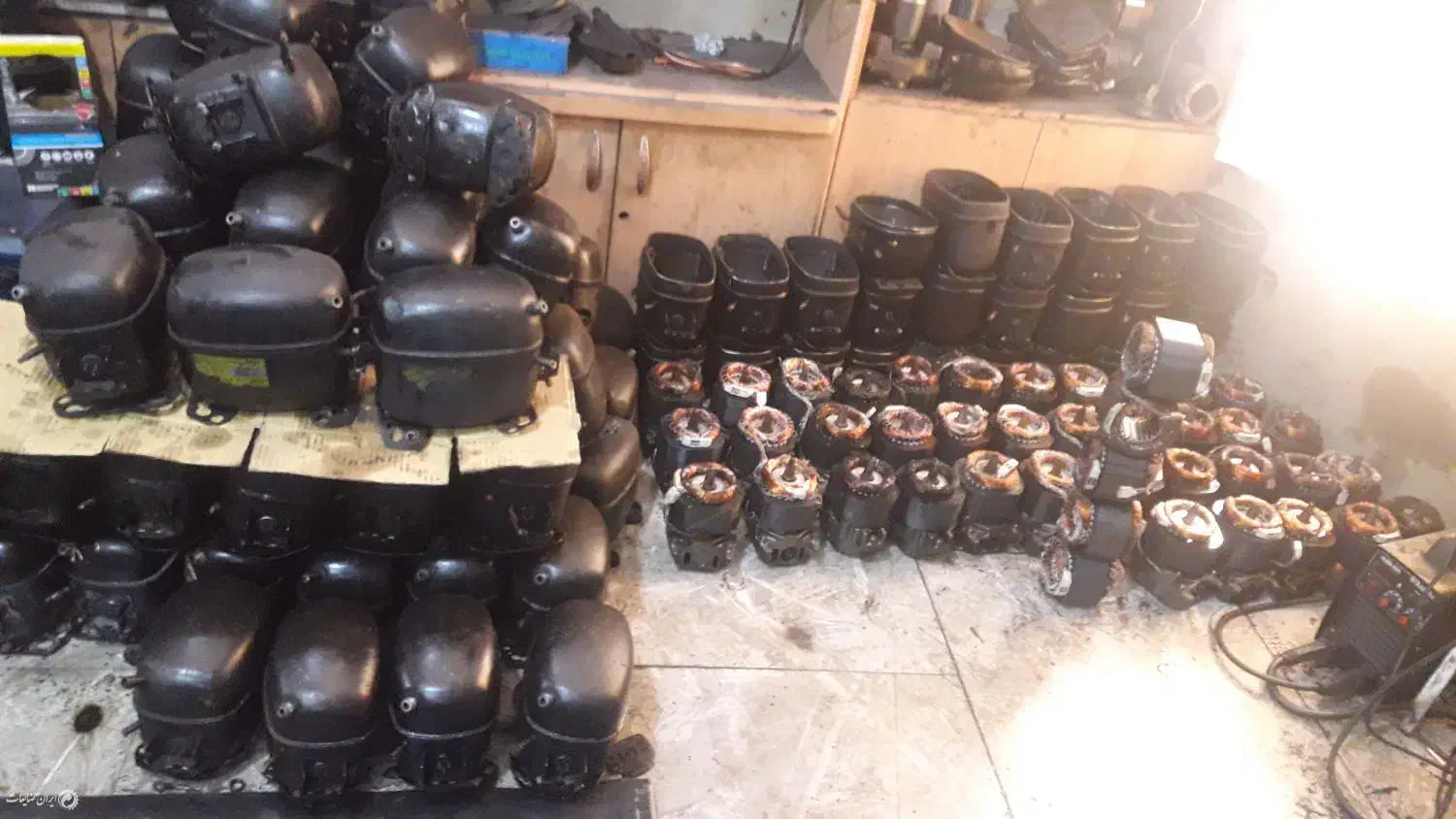 دینام موتور کولر موتور کمپرسور یخچال سوخته|کولر آبی|پرند, فاز ۶|دیوار