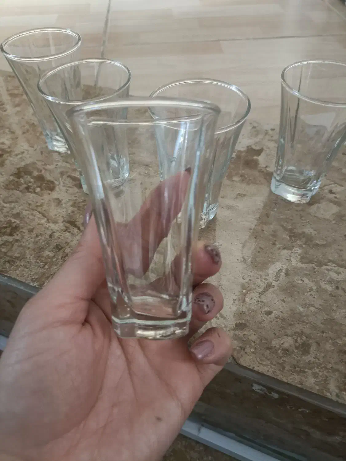 استکان قدیمی|ظروف سرو و پذیرایی|محمدیه-قزوین, |دیوار