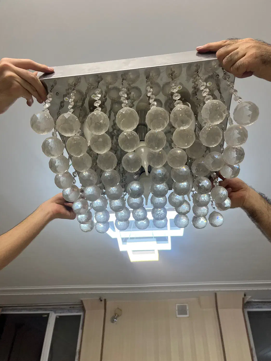 لوستر|لوستر و چراغ آویز|شیراز, فضلآباد|دیوار