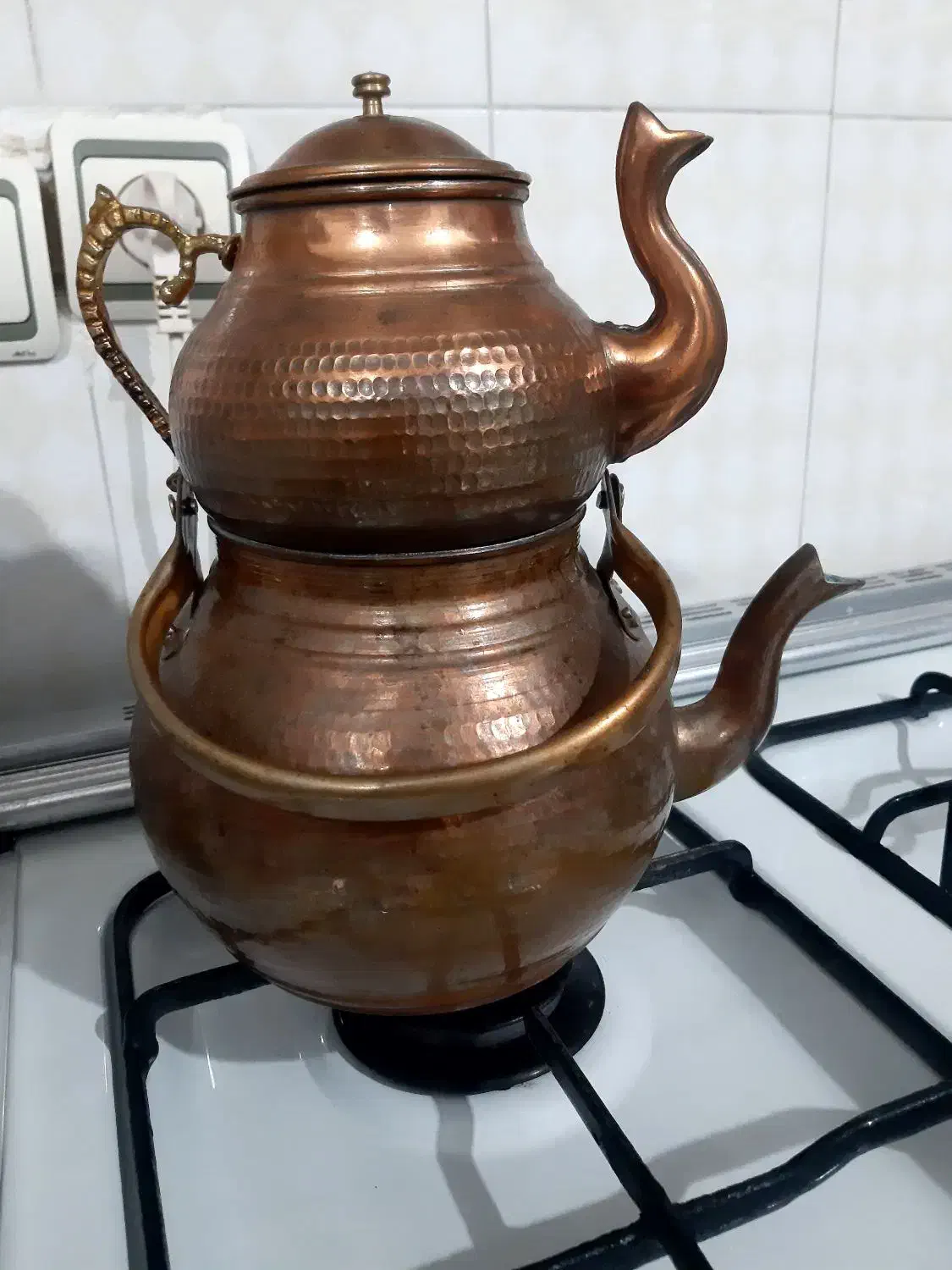 کتری قوری مسی|قوری، کتری، قهوهساز دستی|دزفول, |دیوار