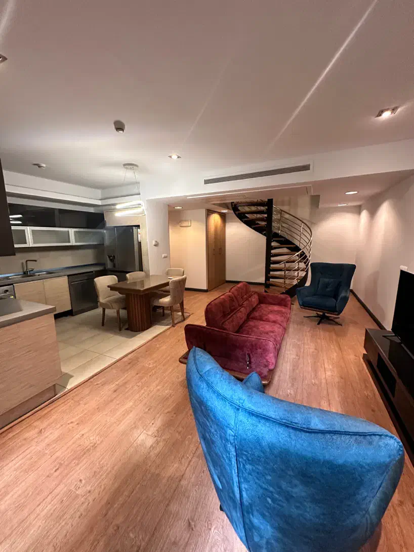 کامرانیه شمالی ۱۰۰متر دوبلکس مدرن فول فرنیش مبله|اجارهٔ آپارتمان|تهران, کامرانیه|دیوار