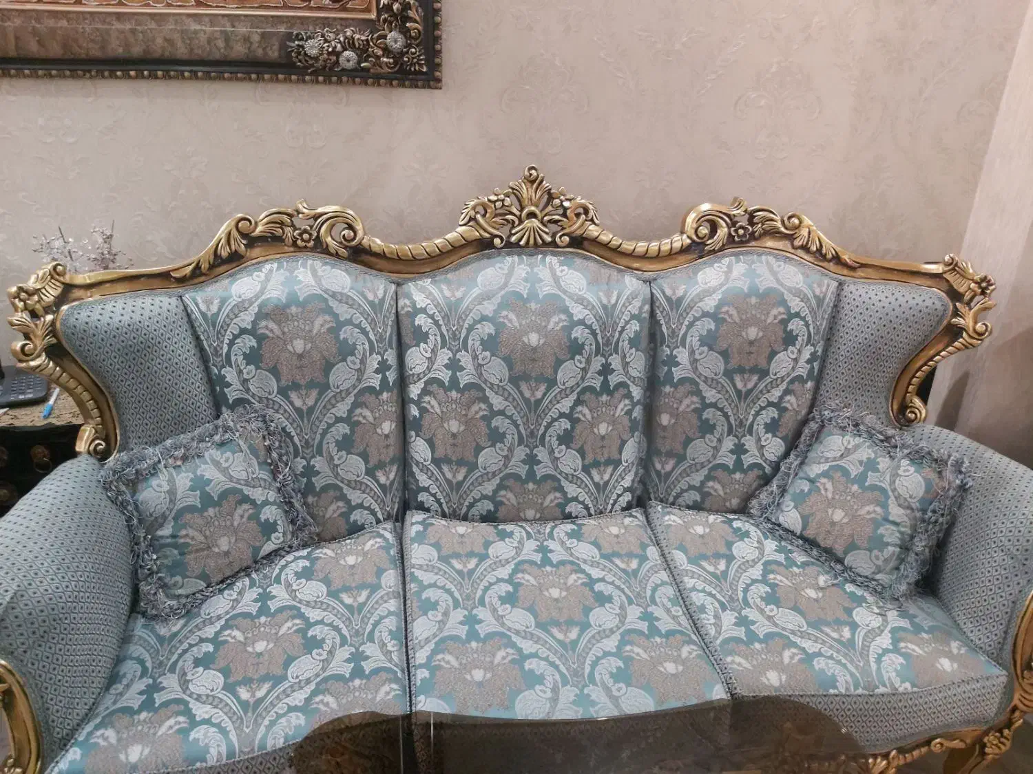 مبل استیل ۷ نفره|مبلمان خانگی و میز عسلی|تهران, سازمان آب|دیوار