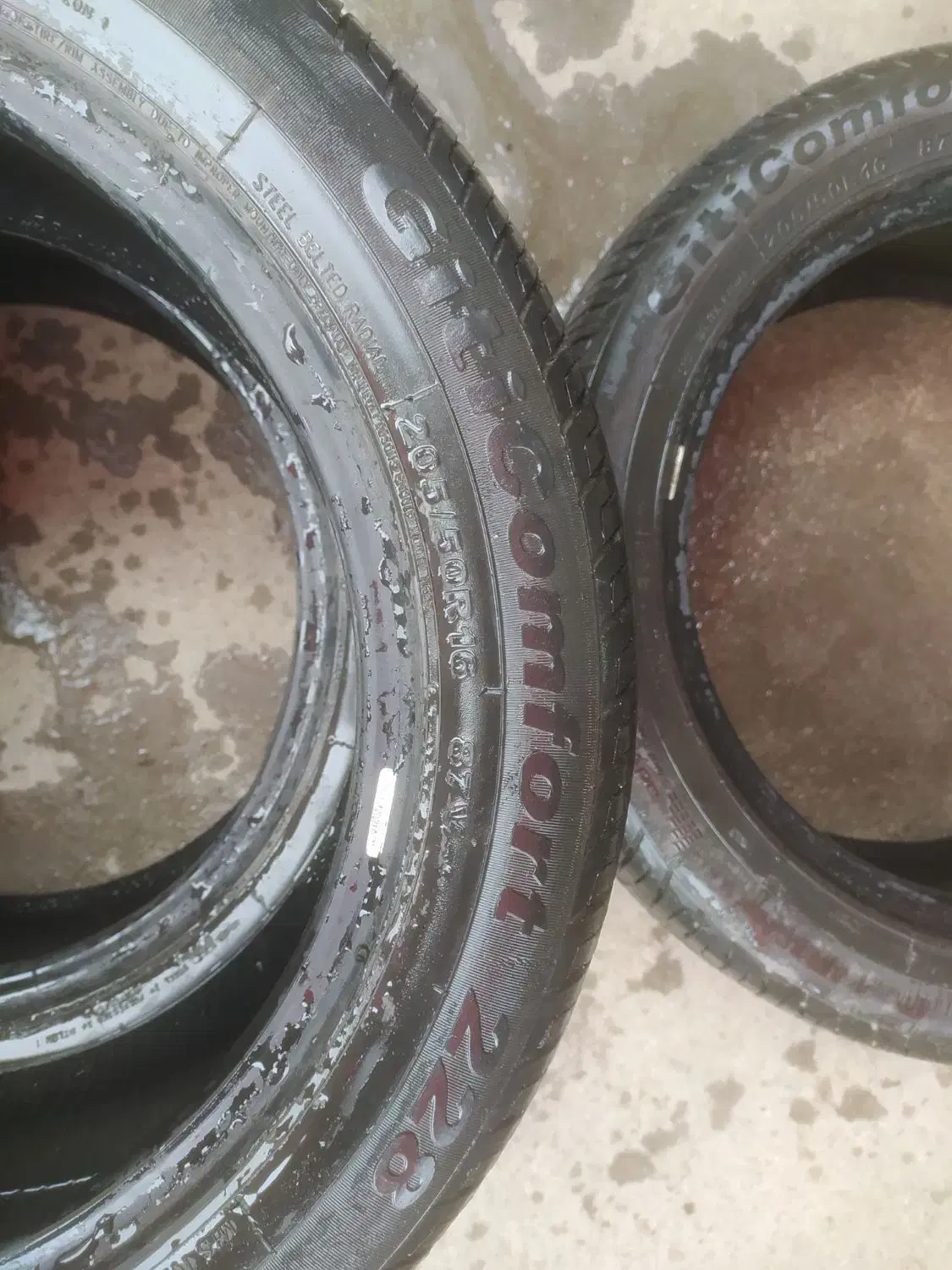 دو جفت لاستیک خارجی جیتی کامفورت|قطعات یدکی و لوازم جانبی|قائم‌شهر, |دیوار