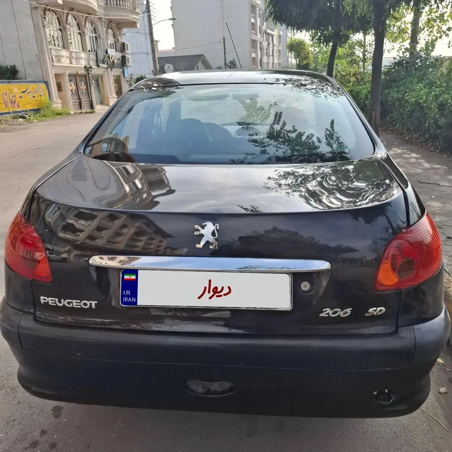 206 SD مدل 94 تک برگ سند|خودرو سواری و وانت|لنگرود, |دیوار