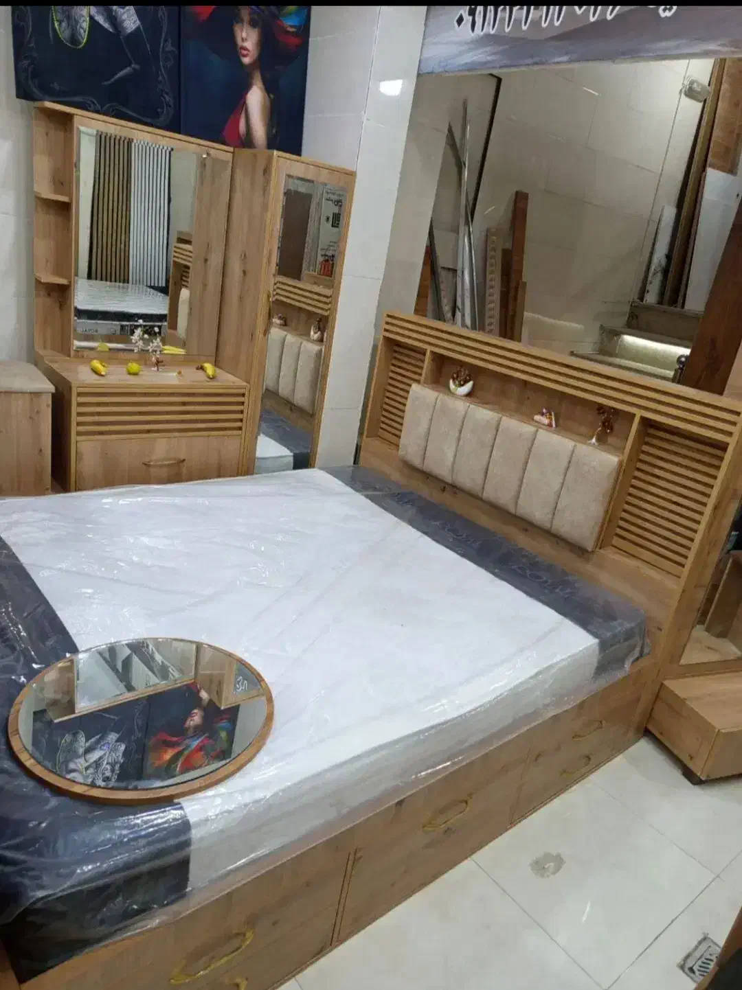 سرویس خواب 555566|تخت و سرویس خواب|سمنان, |دیوار