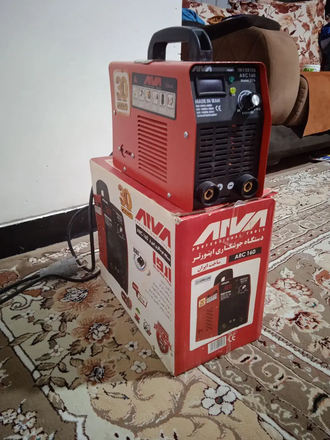 دستگاه جوش۱۶۰آمپر اینورتر آروا|ابزارآلات|شاهینشهر, شهرک سایت|دیوار