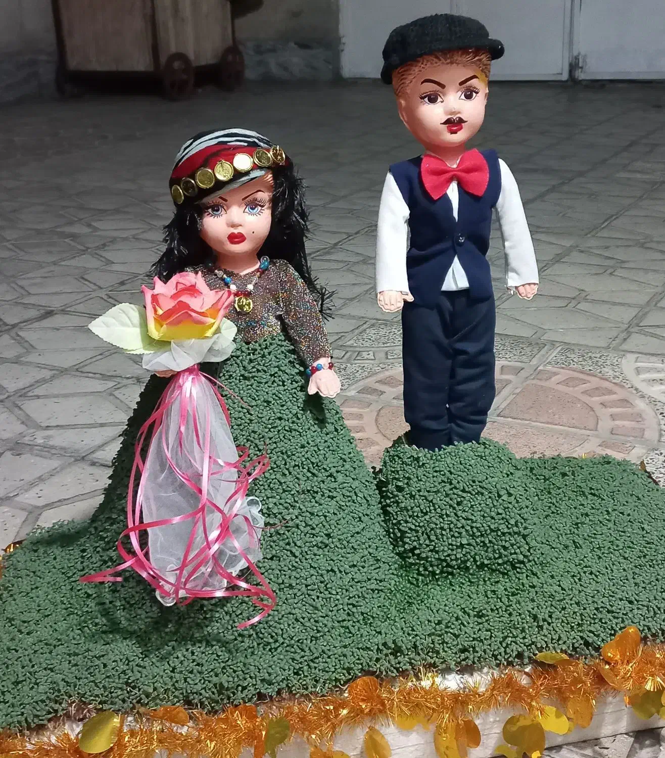 سبزه آماده|گل و گیاه طبیعی|کوهدشت, |دیوار