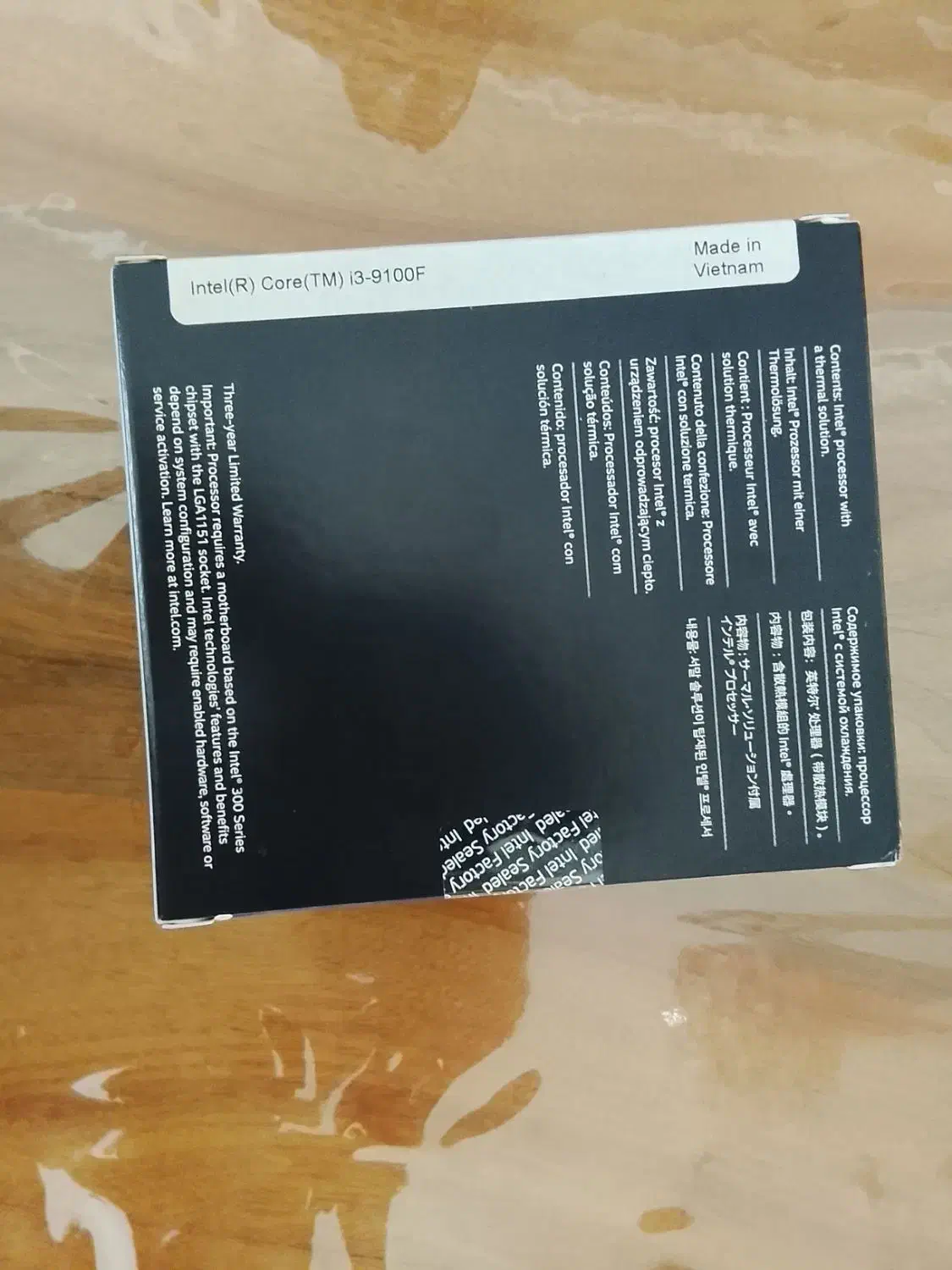 سی پی یو core i3 9100f پلمپ|قطعات و لوازم جانبی رایانه|اسدآباد, |دیوار