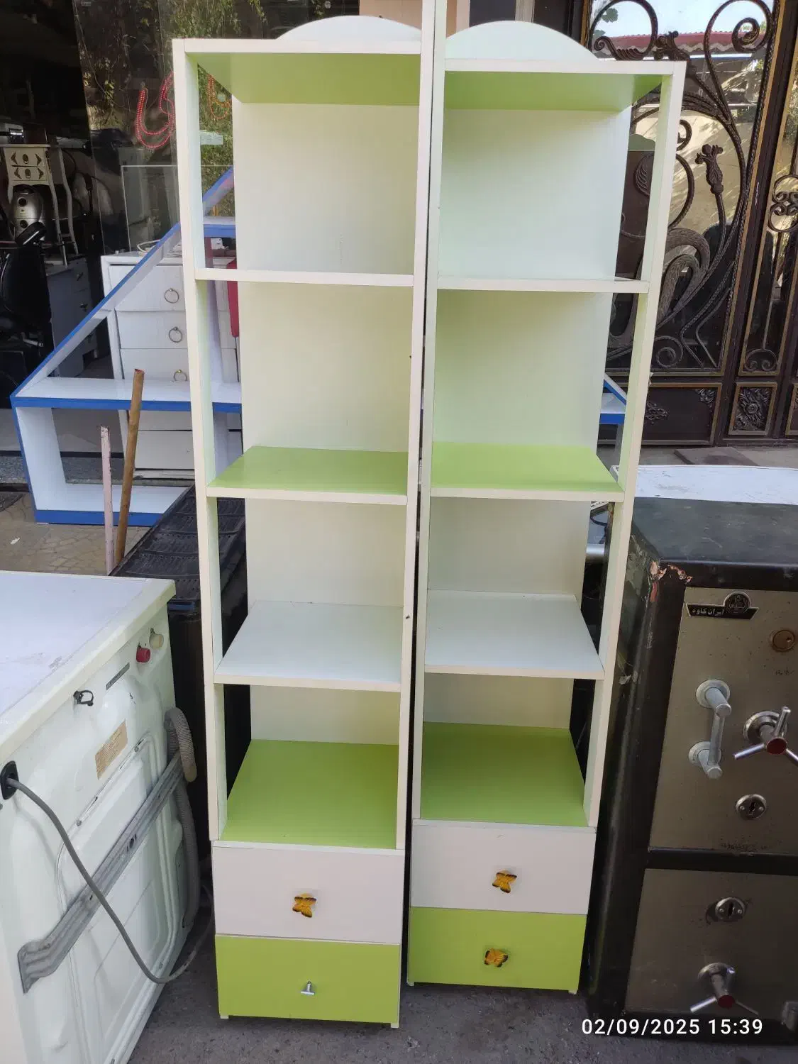 کمد جا عروسکی و کتابخانه|بوفه، ویترین، کنسول|پارس‌آباد, |دیوار