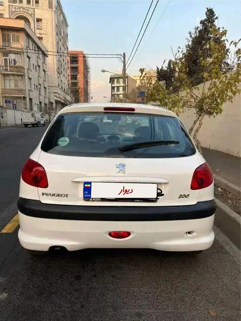 پژو ۲۰۶ تیپ ۲|خودرو سواری و وانت|سلمان‌شهر, |دیوار