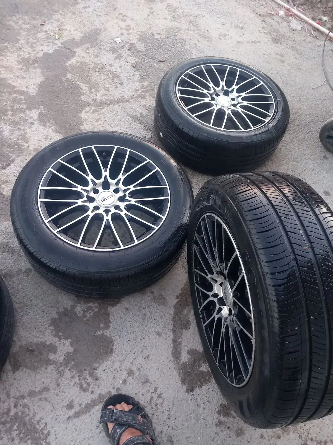 رینگ ولاستیک دور۱۶ معاوضه با خرچنگی دور ۱۵|قطعات یدکی و لوازم جانبی|انبارآلوم, |دیوار