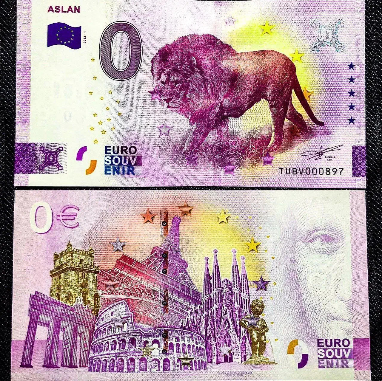 اسکناس صفریورو اصلان|کلکسیون سکه، تمبر، اسکناس|تبریز, |دیوار