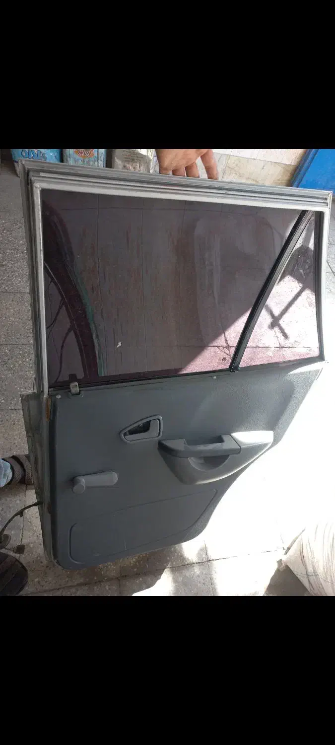 در عقب سمت شاگرد پراید نقره ای|قطعات یدکی و لوازم جانبی|داران, |دیوار