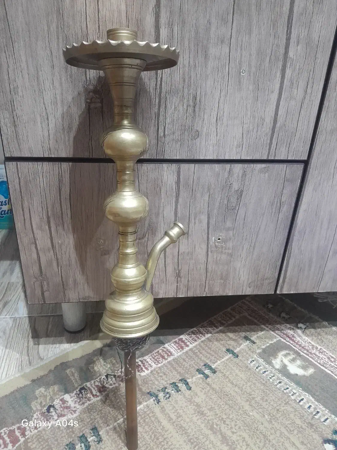 قلیان برنجی قدیمی|کلکسیون اشیاء عتیقه|فردیس, قریشی|دیوار