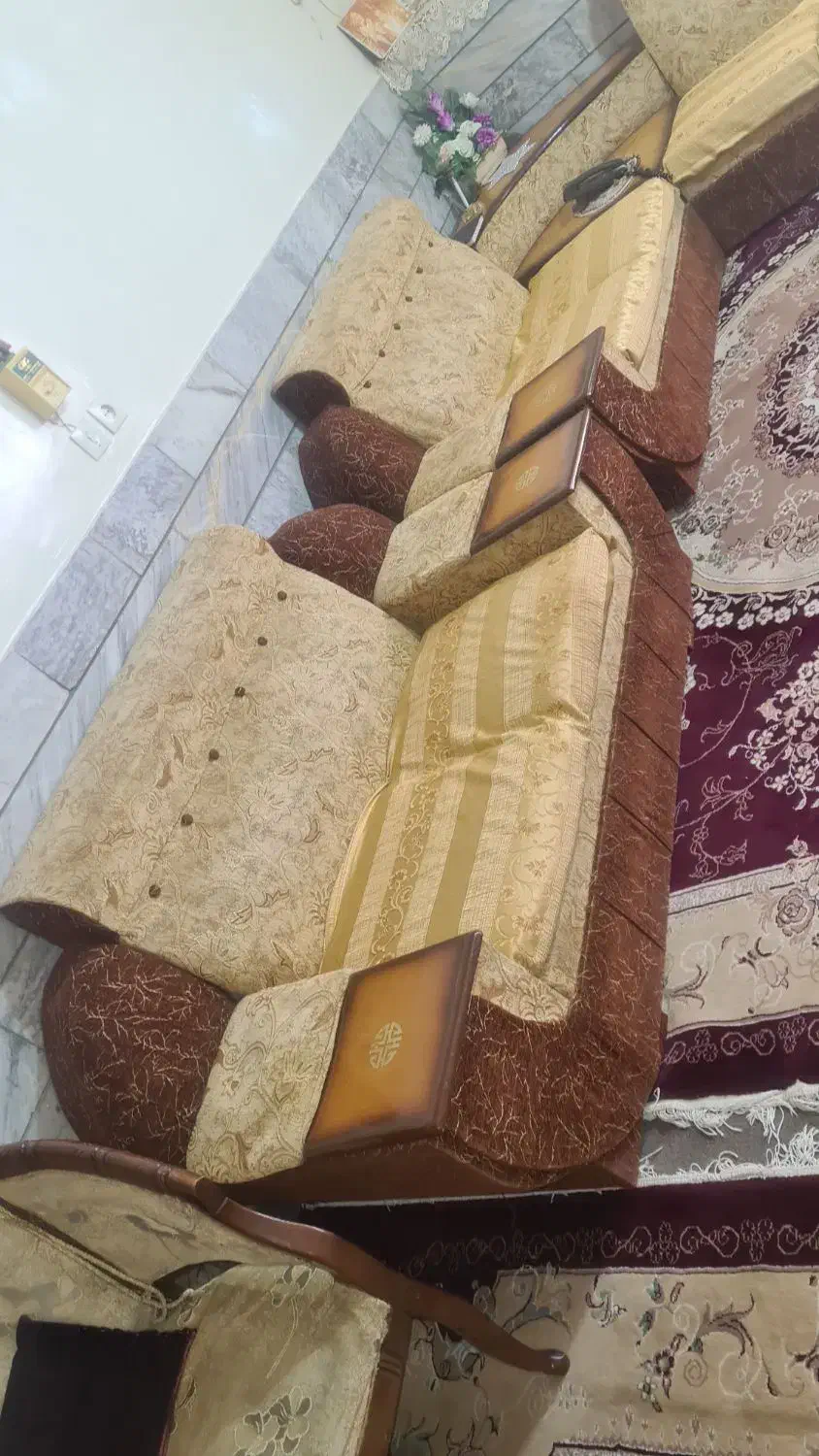 مبل ۷نفره|مبلمان خانگی و میز عسلی|خمین, |دیوار