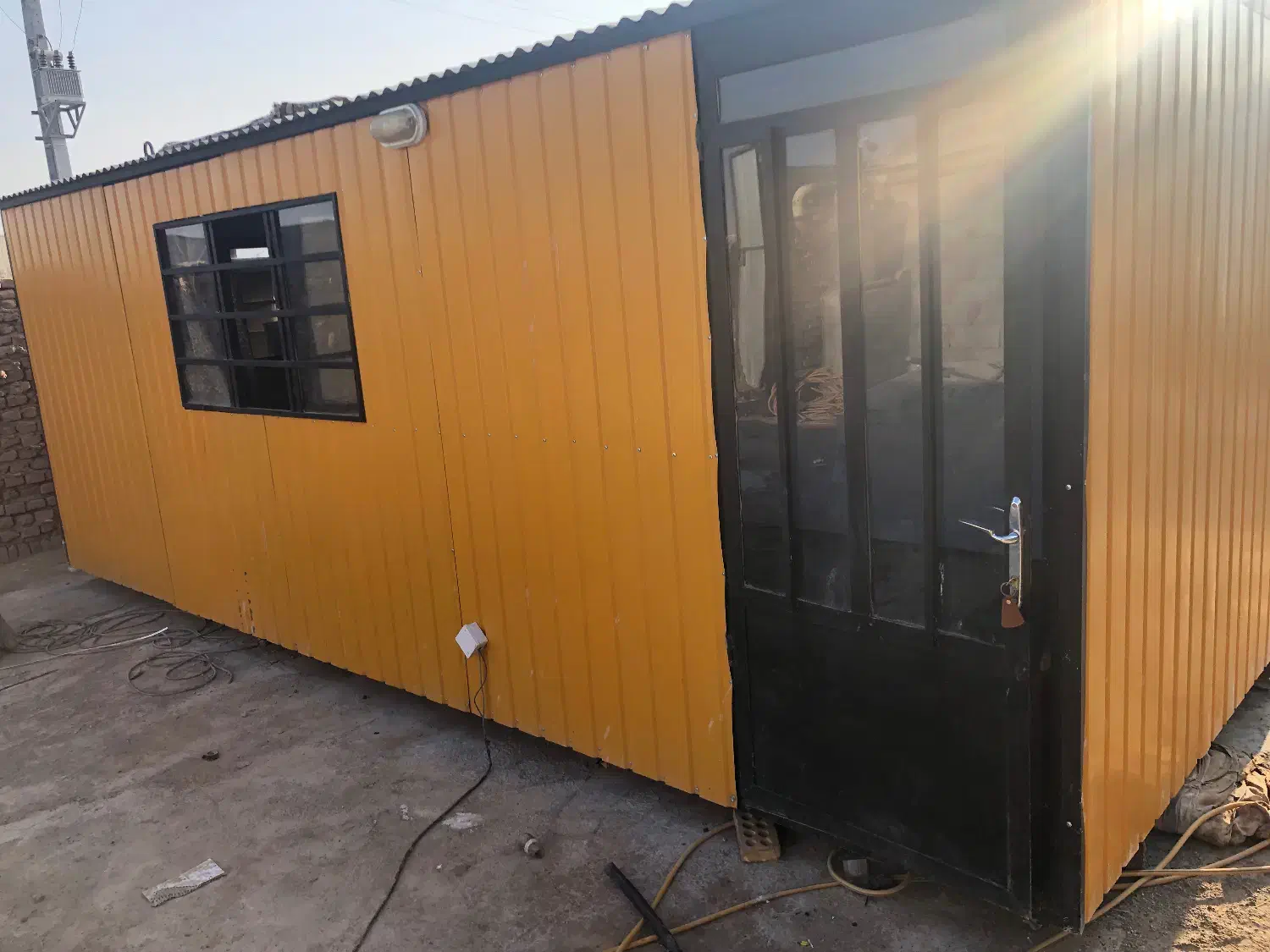 کانکس ۱۵. متری ورق سنگین|مصالح و تجهیزات ساختمان|یزدان شهر, |دیوار