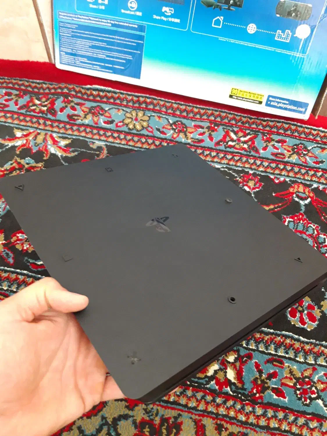 ps4 اسلیم کپی خور دو دسته اصلی|کنسول، بازی ویدئویی و آنلاین|قم, زند آباد|دیوار