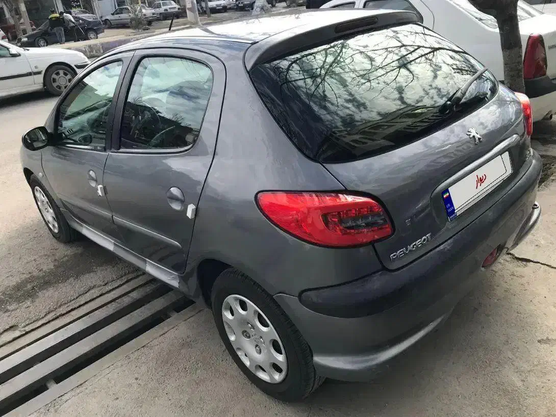 پژو ۲۰۶ مدل ۸۶ شاسی پلمپ|خودرو سواری و وانت|بوکان, |دیوار