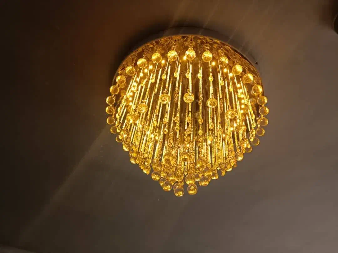 ساخت و طراحی لوستر های کریستالی|لوستر و چراغ آویز|شهرکرد, |دیوار