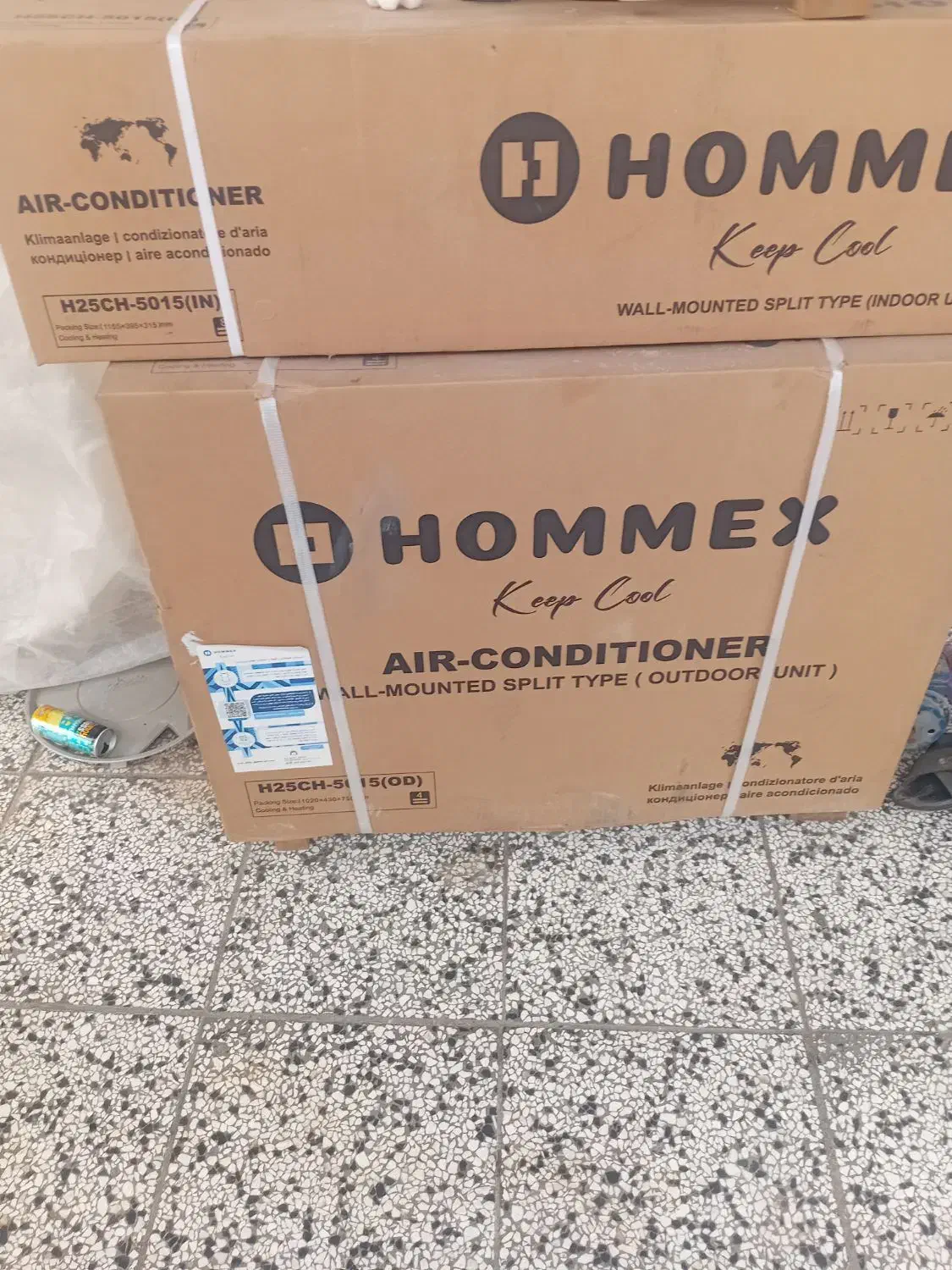 اسپلیت هومکس ۲۵هزار|کولر گازی و فن‌کوئل|گنبد کاووس, |دیوار