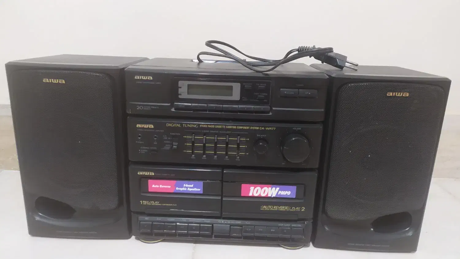 ضبط صوت نوار خور و رادیو آیوا|سیستم صوتی خانگی|خرمآباد, |دیوار