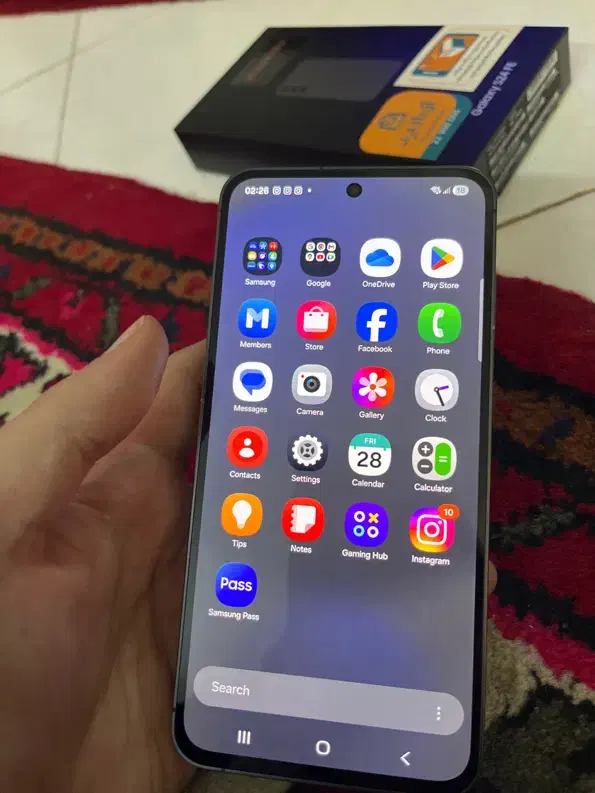 گوشی سامسونگ S24 FE مشاهبه آکبند گارانتی دار|موبایل|تهران, امیریه|دیوار