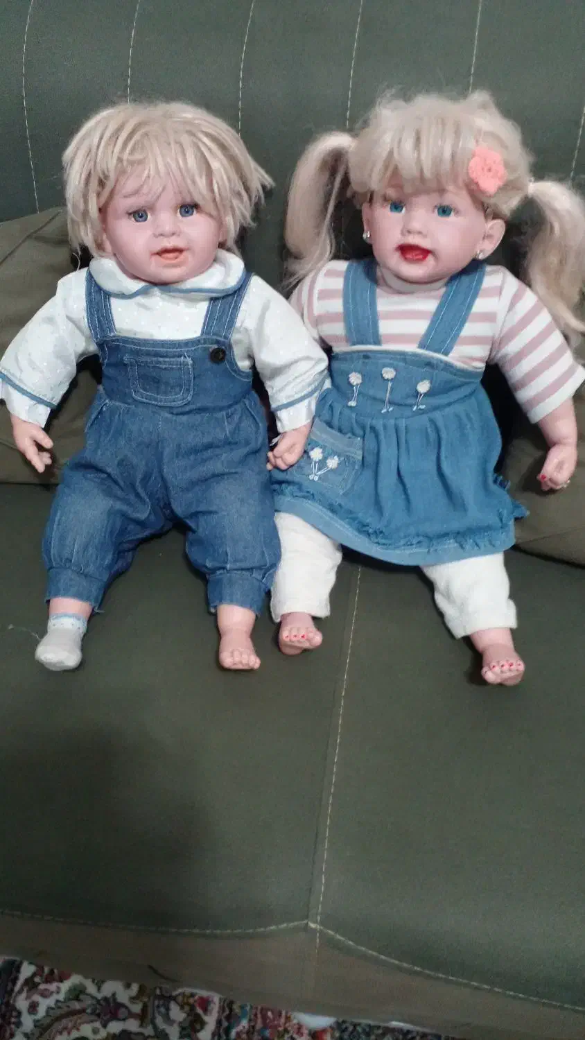 عروسک سارا و دارا|اسباببازی|بیرجند, |دیوار