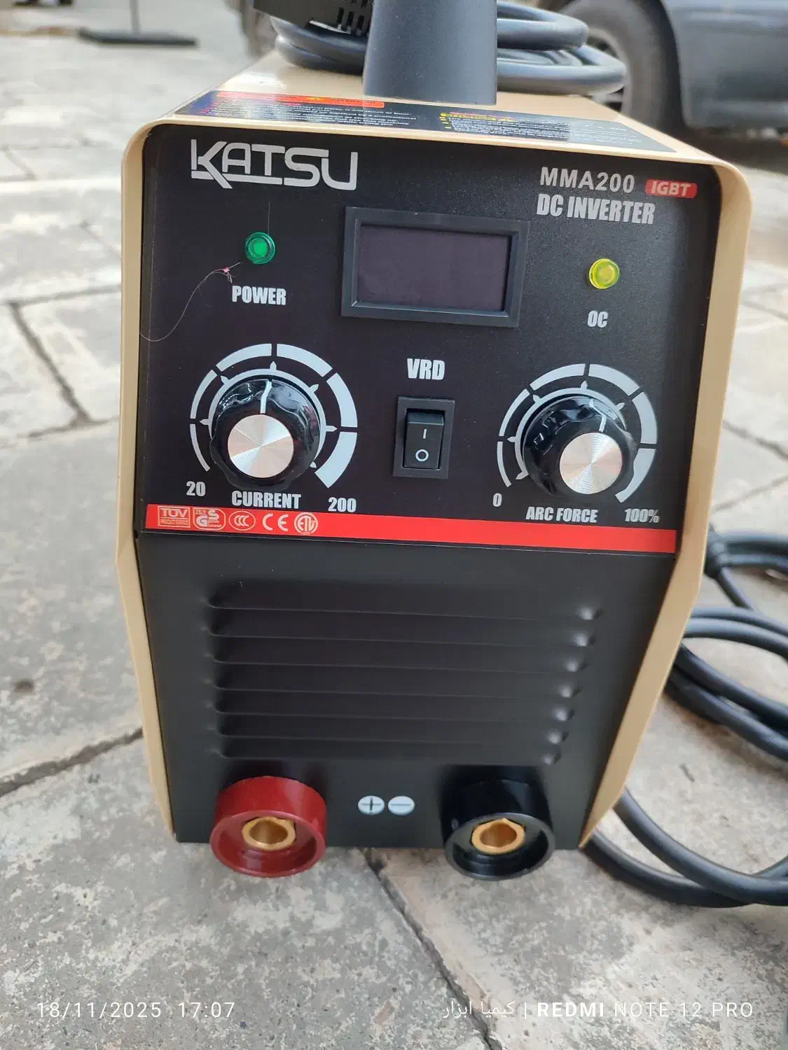 دستگاه جوش صنعتی۲۰۰ آمپر کاتسو|ابزارآلات|سقز, |دیوار