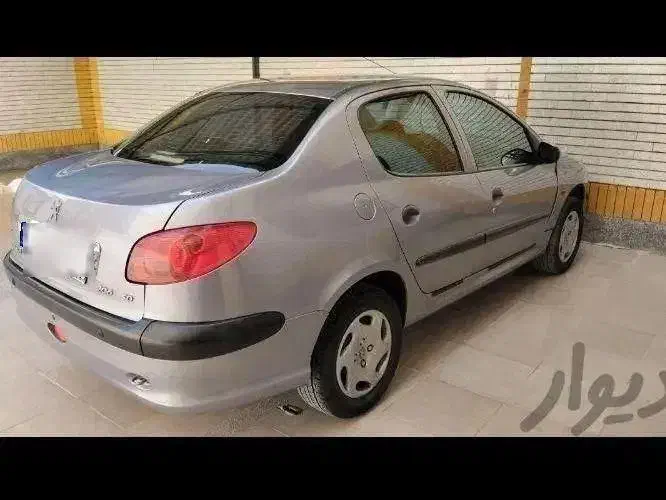 ۲۰۶ sd مدل ۹۳ رنگ یاسی|خودرو سواری و وانت|چابهار, |دیوار