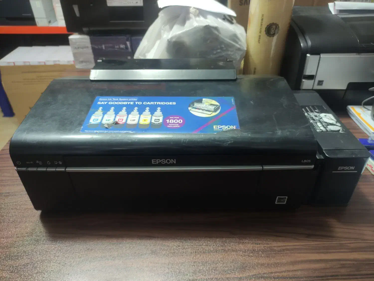 پرینتر L805 اپسون در حد نو|پرینتر، اسکنر، کپی، فکس|تهران, ایرانشهر|دیوار