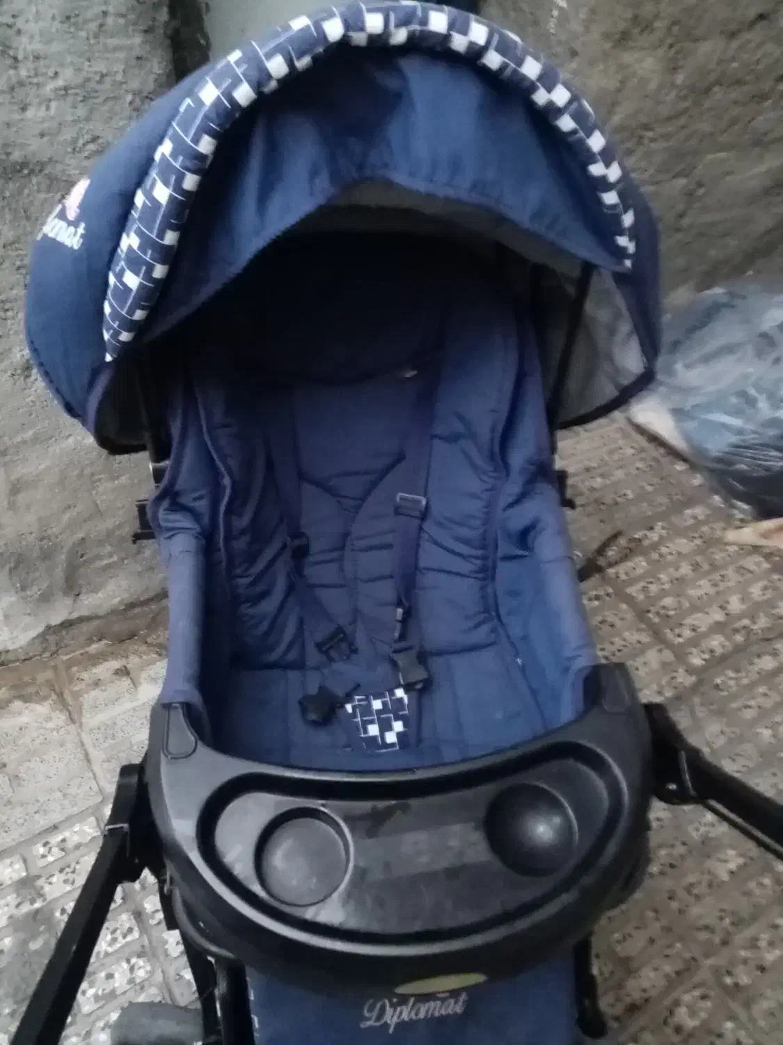 کالسکه نوزاد در حد نو|کالسکه و لوازم جانبی|نقده, |دیوار