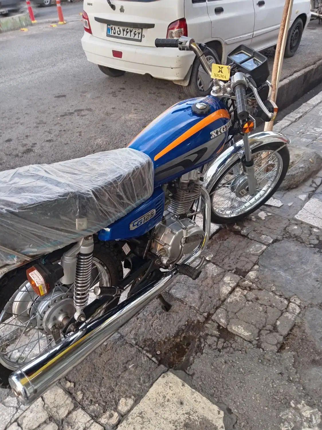 موتور 125 زیگما مدل 90|موتورسیکلت|شیراز, فرودگاه شهید دستغیب شیراز|دیوار