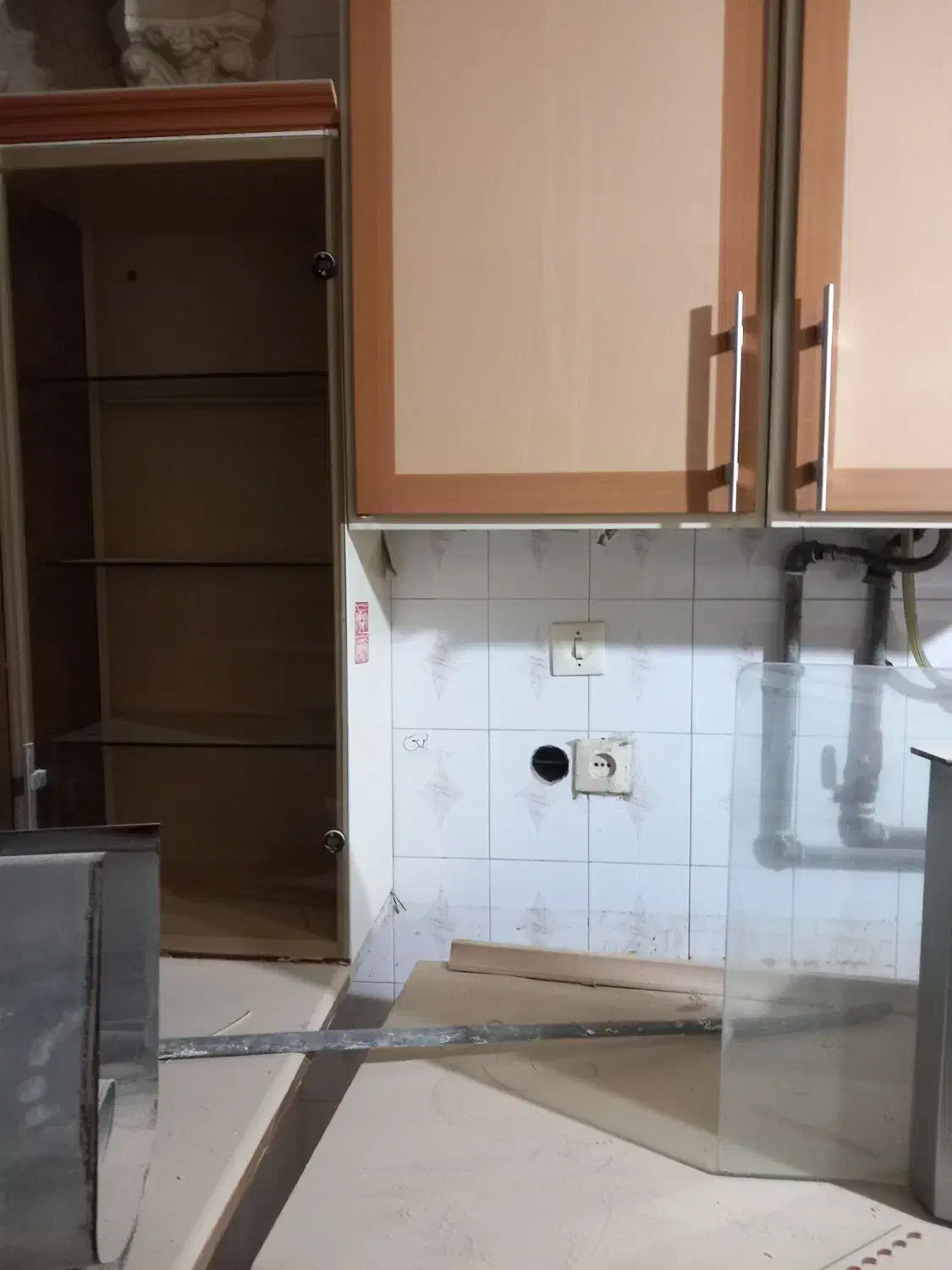 کابینت فلزی|آب‌چکان و نظم‌دهنده ظروف|زنجان, |دیوار