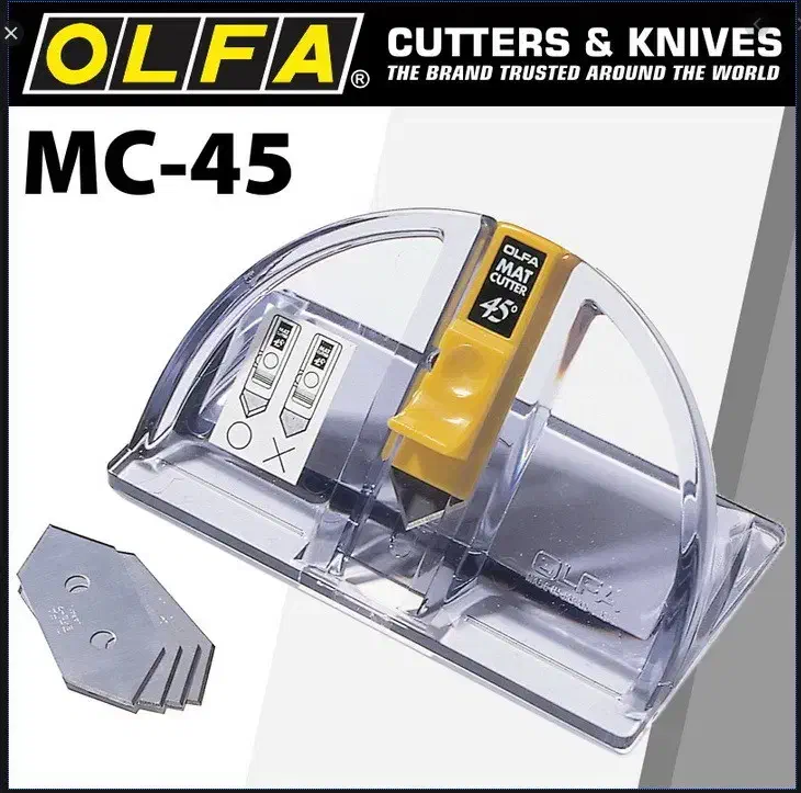 کاتر فارسی بر الفا با 4 تیغ اضافه Olfa MC-45|لوازم التحریر|تهران, صادقیه|دیوار
