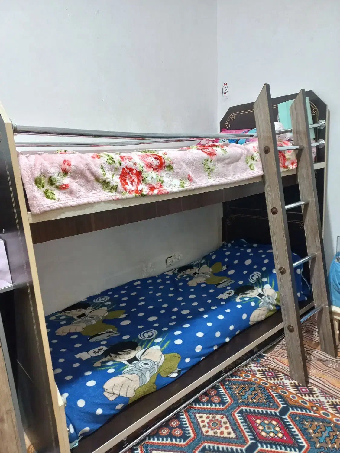 تختدوطبقه نوجوان|تخت و سرویس خواب|نیشابور, مسکن مهر نور|دیوار