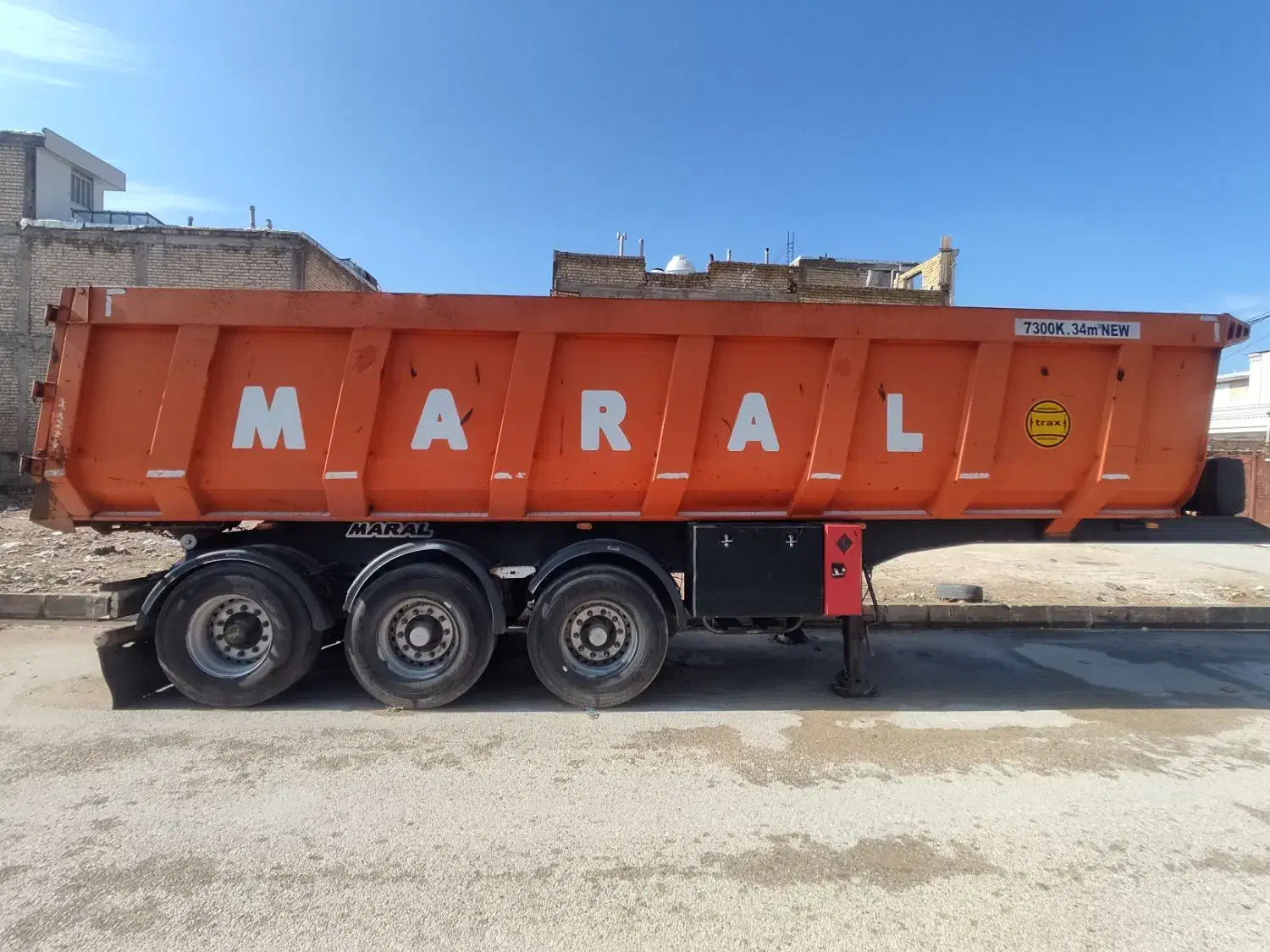 کمپرسی (حوضی) سه محور طرح مارال|خودرو سنگین|کوار, |دیوار