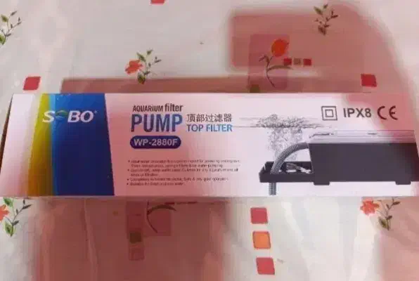 فیلتر تصفیه کننده آب آکواریوم نو|ماهی|بافت, |دیوار