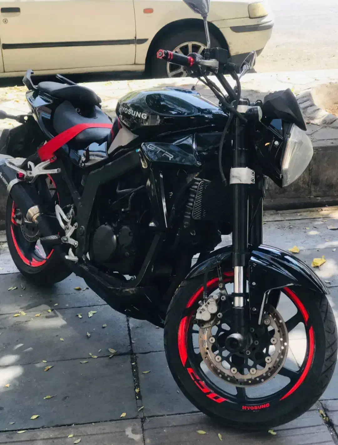 موتور هیوسانگ 250 جفت استریت معاوضه هندا مگلی|موتورسیکلت|تهران, استاد معین|دیوار