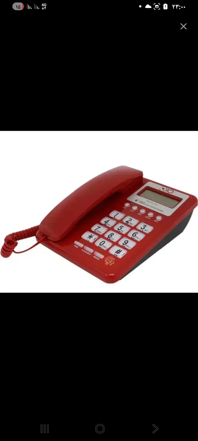 گوشی تلفن نونو معاوظه باکفتر|تلفن رومیزی|تربتحیدریه, شهرک ولیعصر|دیوار