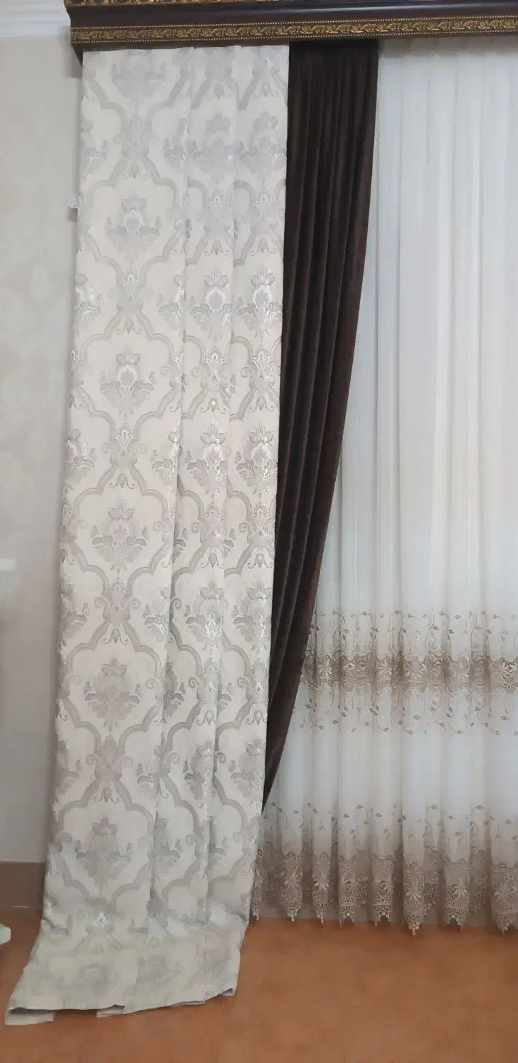 کتیبه پرده|پرده، رانر، رومیزی|سمنان, |دیوار