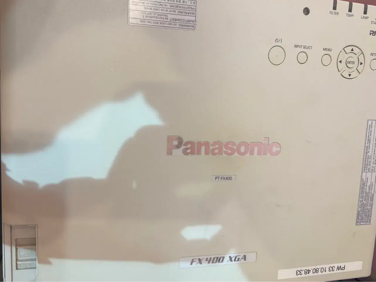ویدئو پرژکتور پاناسونیک PT-FX400 فروش فوری|تلویزیون و پروژکتور|نیشابور, دارایی|دیوار