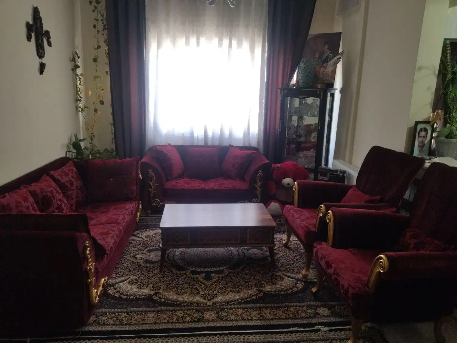 مبل در حد نو|مبلمان خانگی و میز عسلی|پرند, فاز ۶|دیوار