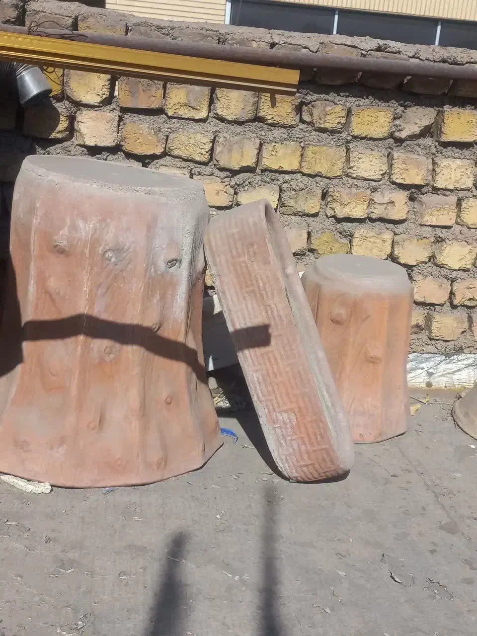 فروش 15 عدد گلدان سفالی بزرگ وسالم|گل و گیاه طبیعی|لنجان, |دیوار