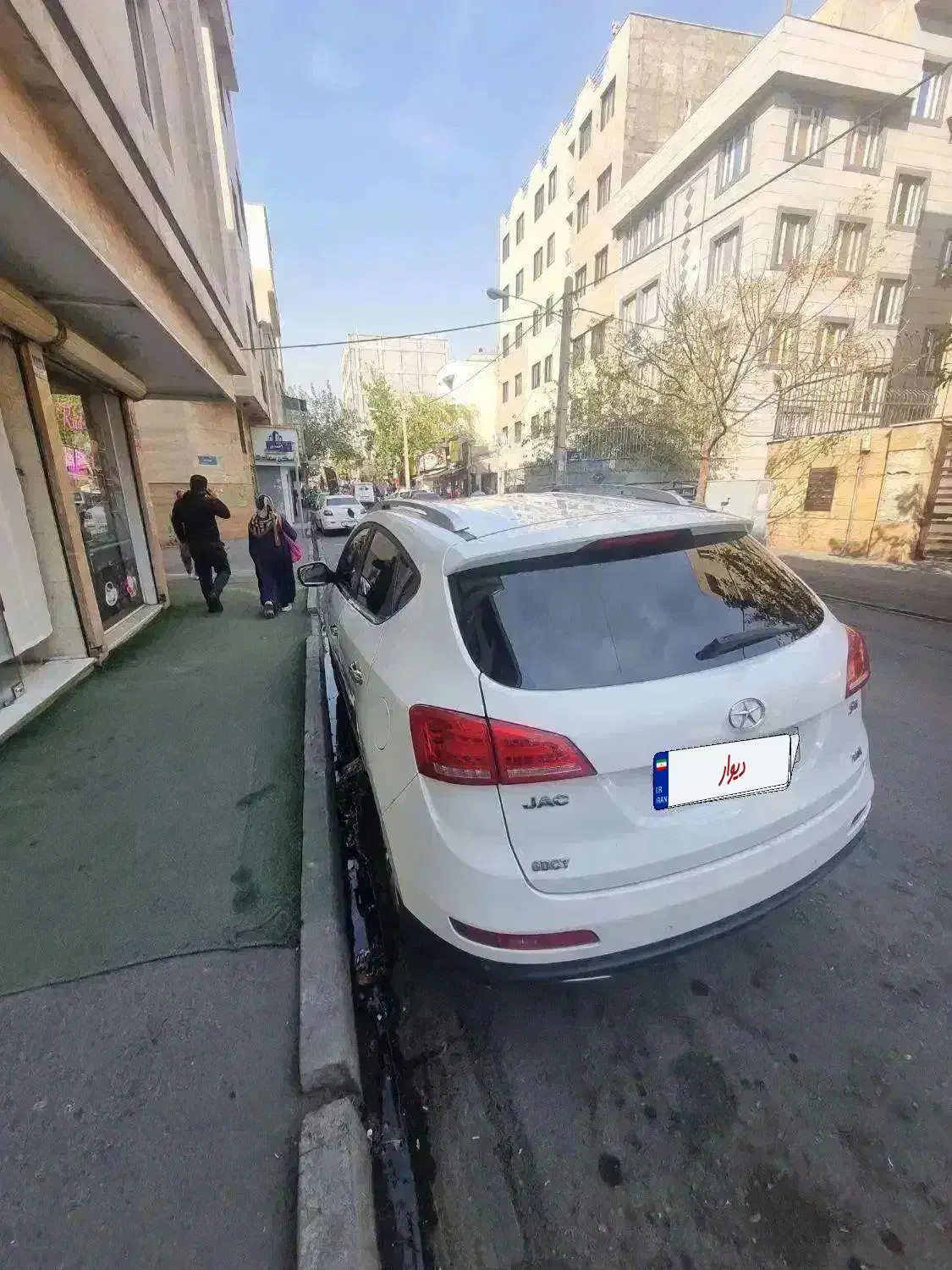 جک اس ۵ مدل ۹۵ بی رنگ|خودرو سواری و وانت|تهران, شارق|دیوار